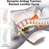 3 in 1 Electric Lumbar Traction Massager Inflatable Back Stretcher Adjustable Vibration Waist Massager Spine Support Device