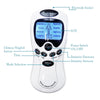 Portable Electric 8 Modes TENS Muscle Stimulator Low Frequency Pulse Body Massager