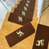 Non-Slip Self-Adhesive Luminous Stair Tread Mats Carpet Livingroom