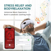 Foldable Eye Air Pressure Massager Airbag Vibration Massage Hot Compress Bluetooth Music Relieve Eye Dry Fatigue Smart Glasses