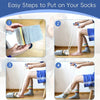 2 pieces Easy On and Off Stocking Slider Sock Wearing Aid Tool