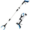 43" Extra Long Grabbers for Elderly, Lightweight Handy Trash Claw Grabber with Magnets