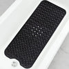Bathtub Mats for Shower Tub, Extra Long Non-Slip 40 X 16 Inch Bath Mat with Drain Holes and Suction Cups, Bath Mat for Bathroom