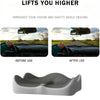 3D Lumbar Support Car Cushion, Memory Foam Ergonomic for Lower Back Pain Relief, Also for Office & Wheelchair Use
