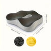 3D Lumbar Support Car Cushion, Memory Foam Ergonomic for Lower Back Pain Relief, Also for Office & Wheelchair Use
