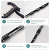 Outdoor Trekkings Pole 4-Section Portable Walking Hiking Telescopic Stick Lightweight Trekking Stick
