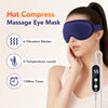 Electric Steam Eye Mask 3D Vibration Massage - 5 Levels Heat Compress Smart Timing Sleep Shading Relieve Eye Fatigue