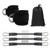 Ankle Straps Resistance Bands Set Fitness Workout Exercise Equipment Ankle Weight Yoga Elastic Fitness Band For Gym Man Woman