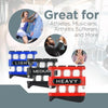 Finger Strengthener for Musician Rock Climbing Therapy - Silicone Hand Grip Exerciser for and Hand Strength Training -