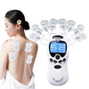 Portable Electric 8 Modes TENS Muscle Stimulator Low Frequency Pulse Body Massager