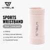 WRELS 1 Pair Compression Wrist Sleeves Half Finger Gloves with Thumb Hole Wrist Support Palm Wrap for Gym Fitness Weightlifting
