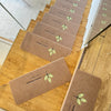 Non-Slip Self-Adhesive Luminous Stair Tread Mats Carpet Livingroom