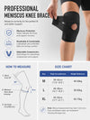 VBOSI Compression Knee Pad - Relieve Knee Pain, Meniscal Tear, Arthritis  and Mobility Knee Support