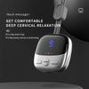 Mini Portable Hanging Neck Massager With TENS+EMS, Heat and Massage Smart Cervical Spine Massager