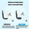 3D Lumbar Support Car Cushion, Memory Foam Ergonomic for Lower Back Pain Relief, Also for Office & Wheelchair Use