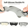 1/2Pcs Silicone Patellar Tendon Support Strap Adjustable Knee Support Pads for Sports, Running, Tennis, Jumpers Knee