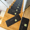 Non-Slip Self-Adhesive Luminous Stair Tread Mats Carpet Livingroom