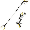43" Extra Long Grabbers for Elderly, Lightweight Handy Trash Claw Grabber with Magnets