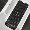 Non-slip shower mat bathtub mat with drain holes and suction cups- machine washable