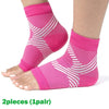 1Pair  Plantar Fasciitis Splint Night Compression Sock Heel Supports for Heel Pain Plantar Fasciitis Support Foot Braces