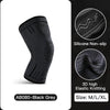 1 piece of compression knee support sleeve, elastic, breathable, anti slip knee protection, suitable for football, basketball, g