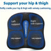 3D Lumbar Support Car Cushion, Memory Foam Ergonomic for Lower Back Pain Relief, Also for Office & Wheelchair Use