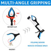 43" Extra Long Grabbers for Elderly, Lightweight Handy Trash Claw Grabber with Magnets