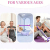 Pedal Resistance Bands With Handles, Durable 6-Tubes Multifunction Pedal Resistance Band, Natural Rubber Foot Pedal Resistance Bands, Fitness Resistance Bands For Abdomen, Waist, Arm, Leg
