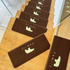 Non-Slip Self-Adhesive Luminous Stair Tread Mats Carpet Livingroom