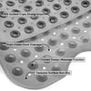 Bathtub Mats for Shower Tub, Extra Long Non-Slip 40 X 16 Inch Bath Mat with Drain Holes and Suction Cups, Bath Mat for Bathroom