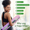 Yoga Fascia Stick 57cm Extended Massage Roller Yoga Massage Stick