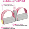 Pedal Resistance Bands With Handles, Durable 6-Tubes Multifunction Pedal Resistance Band, Natural Rubber Foot Pedal Resistance Bands, Fitness Resistance Bands For Abdomen, Waist, Arm, Leg