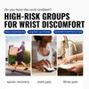 WRELS 1 Pair Compression Wrist Sleeves Half Finger Gloves with Thumb Hole Wrist Support Palm Wrap for Gym Fitness Weightlifting
