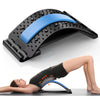 Waist Muscle Soothing Stretching Device Spine Stretching Massage Pad Lower Waist Support Lumbar Stretcher Back Soreness Relief