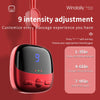 Mini Portable Hanging Neck Massager With TENS+EMS, Heat and Massage Smart Cervical Spine Massager