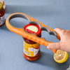 Multifunctional 4-in-1 Kitchen Tool Jar Gripper Lid Opener - Easy to Use Home Essential