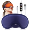 Electric Steam Eye Mask 3D Vibration Massage - 5 Levels Heat Compress Smart Timing Sleep Shading Relieve Eye Fatigue