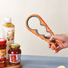 Multifunctional 4-in-1 Kitchen Tool Jar Gripper Lid Opener - Easy to Use Home Essential