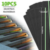 Glow in Dark Anti Slip Traction Tape Green Stripe Friction Abrasive Adhesive For Stair Tread Step Indoor Outdoor