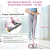 Pedal Resistance Bands With Handles, Durable 6-Tubes Multifunction Pedal Resistance Band, Natural Rubber Foot Pedal Resistance Bands, Fitness Resistance Bands For Abdomen, Waist, Arm, Leg