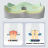 3D Lumbar Support Car Cushion, Memory Foam Ergonomic for Lower Back Pain Relief, Also for Office & Wheelchair Use
