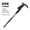 Outdoor Trekkings Pole 4-Section Portable Walking Hiking Telescopic Stick Lightweight Trekking Stick