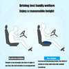 3D Lumbar Support Car Cushion, Memory Foam Ergonomic for Lower Back Pain Relief, Also for Office & Wheelchair Use