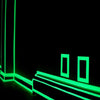 5m Waterproof Photoluminescent Tape Glow In Dark and Anti Slip Tape - 1-4cm width For Stair Treads Floor Marking Night Guide