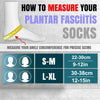 1Pair  Plantar Fasciitis Splint Night Compression Sock Heel Supports for Heel Pain Plantar Fasciitis Support Foot Braces