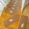 Non-Slip Self-Adhesive Luminous Stair Tread Mats Carpet Livingroom