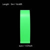 5m Waterproof Photoluminescent Tape Glow In Dark and Anti Slip Tape - 1-4cm width For Stair Treads Floor Marking Night Guide