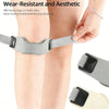 1/2Pcs Silicone Patellar Tendon Support Strap Adjustable Knee Support Pads for Sports, Running, Tennis, Jumpers Knee