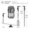 Outdoor Trekkings Pole 4-Section Portable Walking Hiking Telescopic Stick Lightweight Trekking Stick