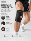 VBOSI Compression Knee Pad - Relieve Knee Pain, Meniscal Tear, Arthritis  and Mobility Knee Support